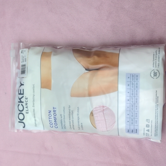 Jockey Elance 3 Pack Briefs size 6/M - Picture 2 of 5
